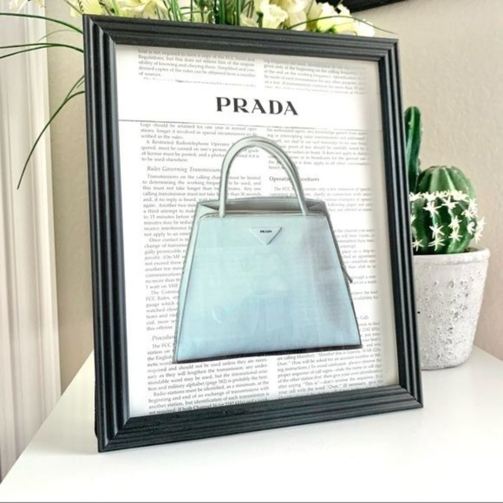 Prada Theme Handmade 8x10 Fashion Collage